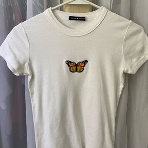 Brandy Melville butterfly shirt